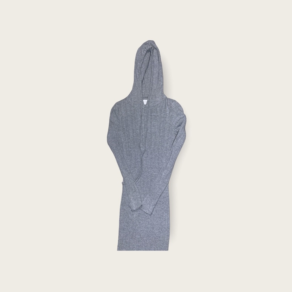 Grey Hoodie Dress